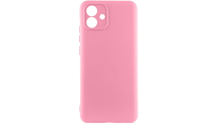 Чехол Silicone Cover Lakshmi Full Camera (A) для Samsung Galaxy A04e Розовый / Pink - фото