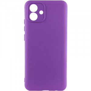 Чехол Silicone Cover Lakshmi Full Camera (A) для Samsung Galaxy A04e Фиолетовый / Purple