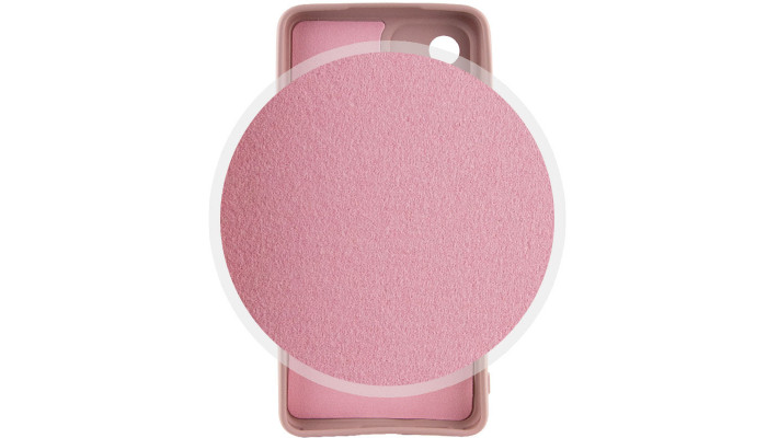 Чехол Silicone Cover Lakshmi Full Camera (A) для Samsung Galaxy A34 5G Розовый / Pink Sand - фото