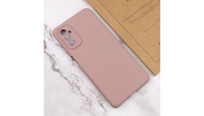 Чохол Silicone Cover Lakshmi Full Camera (A) для Samsung Galaxy A14 4G/5G Рожевий / Pink Sand - фото