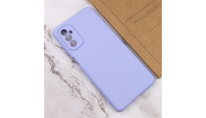 Чохол Silicone Cover Lakshmi Full Camera (A) для Samsung Galaxy A14 4G/5G Бузковий / Dasheen - фото