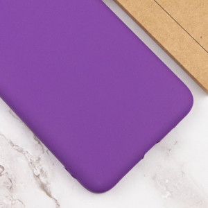 Чехол Silicone Cover Lakshmi Full Camera (A) для Samsung Galaxy A14 4G/5G Фиолетовый / Purple