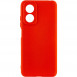 Чохол Silicone Cover Lakshmi Full Camera (A) для Oppo A17 Червоний / Red