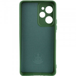 Чохол Silicone Cover Lakshmi Full Camera (A) для Xiaomi Poco X5 Pro 5G Зелений / Dark green