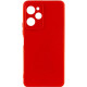Чехол Silicone Cover Lakshmi Full Camera (A) для Xiaomi Poco X5 Pro 5G Красный / Red - фото
