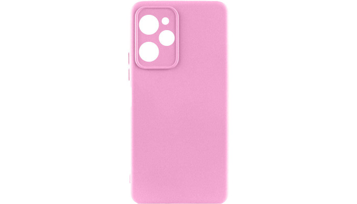 Чохол Silicone Cover Lakshmi Full Camera (A) для Xiaomi Poco X5 Pro 5G Рожевий / Pink - фото