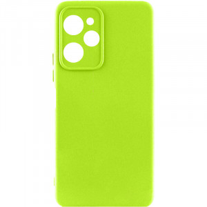 Чехол Silicone Cover Lakshmi Full Camera (A) для Xiaomi Poco X5 Pro 5G Салатовый / Neon Green