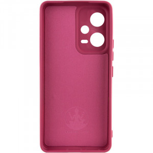 Чохол Silicone Cover Lakshmi Full Camera (A) для Xiaomi Poco X5 5G / Redmi Note 12 5G Бордовий / Marsala