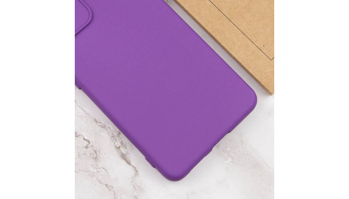 Чохол Silicone Cover Lakshmi Full Camera (A) для Xiaomi Poco X5 5G / Redmi Note 12 5G Фіолетовий / Purple - фото