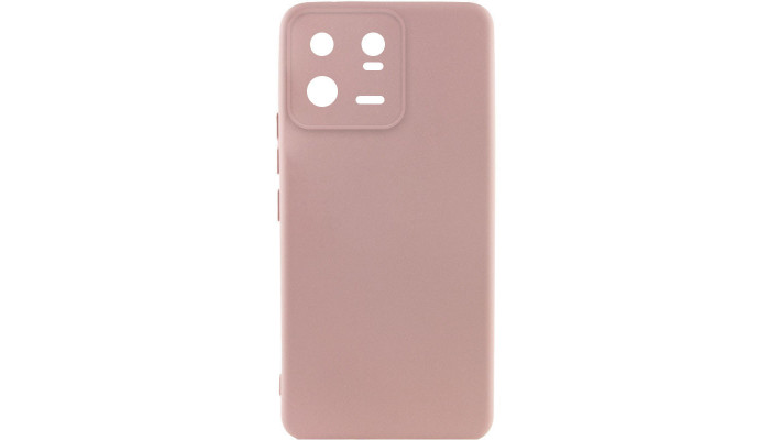 Чехол Silicone Cover Lakshmi Full Camera (A) для Xiaomi 13 Pro Розовый / Pink Sand - фото