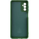 Чехол Silicone Cover Lakshmi Full Camera (A) для Samsung Galaxy M14 5G Зеленый / Dark green - фото