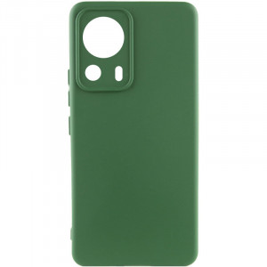 Чехол Silicone Cover Lakshmi Full Camera (A) для Xiaomi 13 Lite Зеленый / Dark green