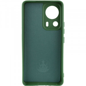 Чехол Silicone Cover Lakshmi Full Camera (A) для Xiaomi 13 Lite Зеленый / Dark green