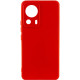 Чохол Silicone Cover Lakshmi Full Camera (A) для Xiaomi 13 Lite Червоний / Red - фото