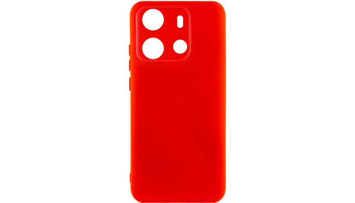 Чохол Silicone Cover Lakshmi Full Camera (A) для Tecno Spark Go 2023 Червоний / Red - фото
