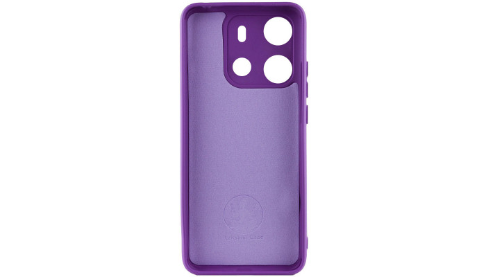 Чохол Silicone Cover Lakshmi Full Camera (A) для Tecno Spark Go 2023 Фіолетовий / Purple - фото