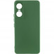 Чохол Silicone Cover Lakshmi Full Camera (A) для Tecno Pop 6 Pro Зелений / Dark green