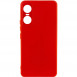 Чехол Silicone Cover Lakshmi Full Camera (A) для Tecno Pop 6 Pro Красный / Red