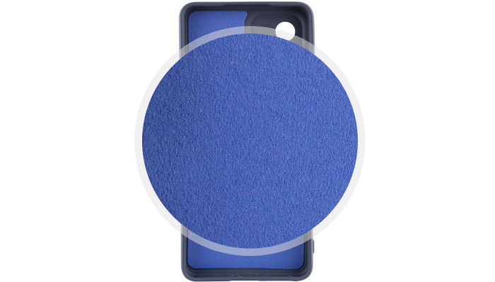 Чохол Silicone Cover Lakshmi Full Camera (A) для Tecno Pop 6 Pro Синій / Midnight Blue - фото