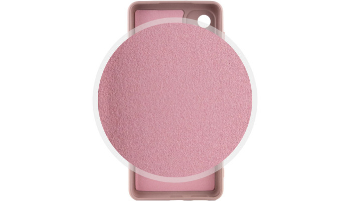 Чехол Silicone Cover Lakshmi Full Camera (A) для Samsung Galaxy A24 4G Розовый / Pink Sand - фото