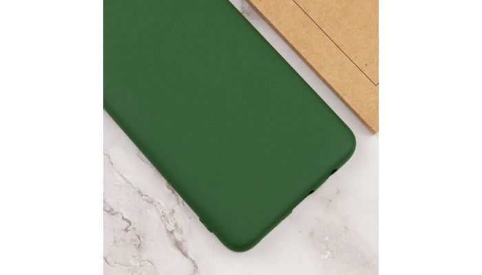 Чехол Silicone Cover Lakshmi Full Camera (A) для Xiaomi Redmi Note 12S Зеленый / Dark green - фото