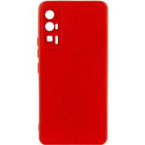 Чехол Silicone Cover Lakshmi Full Camera (A) для Xiaomi Poco F5 Pro Красный / Red