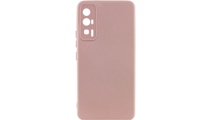 Чехол Silicone Cover Lakshmi Full Camera (A) для Xiaomi Poco F5 Pro Розовый / Pink Sand - фото