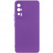 Чохол Silicone Cover Lakshmi Full Camera (A) для Xiaomi Poco F5 Pro Фіолетовий / Purple