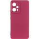 Чехол Silicone Cover Lakshmi Full Camera (A) для Xiaomi Poco F5 / Note 12 Turbo Бордовый / Marsala - фото