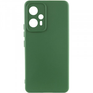 Чохол Silicone Cover Lakshmi Full Camera (A) для Xiaomi Poco F5 / Note 12 Turbo Зелений / Dark green