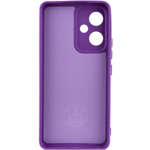 Чехол Silicone Cover Lakshmi Full Camera (A) для Xiaomi Redmi 12 Фиолетовый / Purple