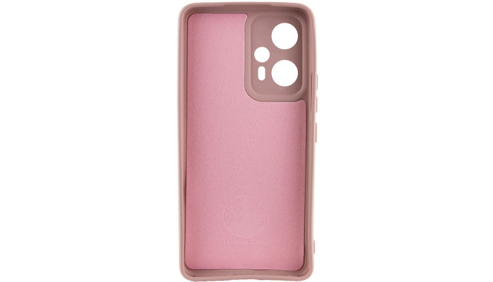Чохол Silicone Cover Lakshmi Full Camera (A) для Xiaomi Redmi Note 12T Pro Рожевий / Pink Sand - фото