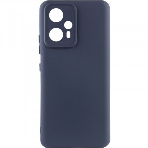 Чохол Silicone Cover Lakshmi Full Camera (A) для Xiaomi Redmi Note 12T Pro Синій / Midnight Blue