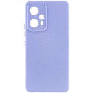 Чехол Silicone Cover Lakshmi Full Camera (A) для Xiaomi Redmi Note 12T Pro Сиреневый / Dasheen