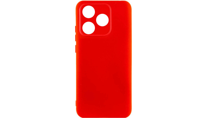 Чехол Silicone Cover Lakshmi Full Camera (A) для TECNO Spark 10 Красный / Red - фото