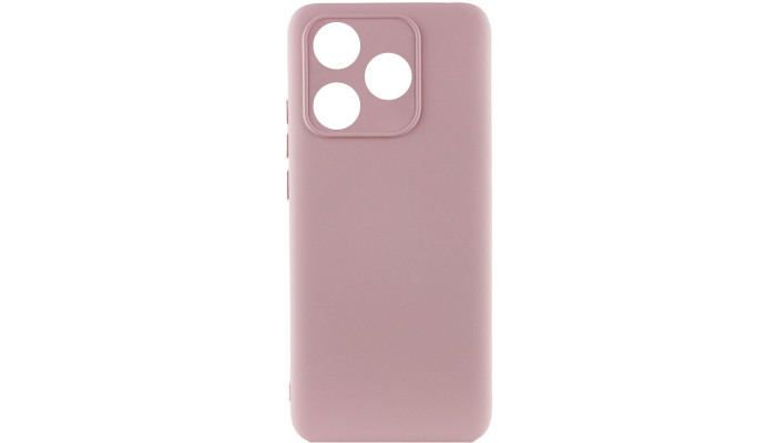 Чехол Silicone Cover Lakshmi Full Camera (A) для TECNO Spark 10 Розовый / Pink Sand - фото
