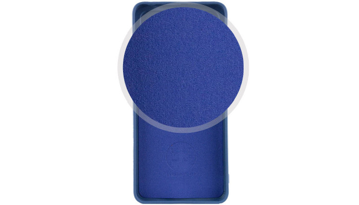 Чохол Silicone Cover Lakshmi Full Camera (A) для Oppo A58 4G Синій / Navy Blue - фото
