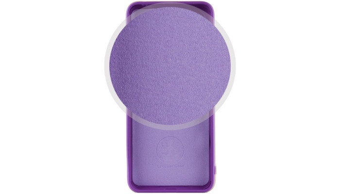 Чехол Silicone Cover Lakshmi Full Camera (A) для Oppo A78 4G Фиолетовый / Purple - фото
