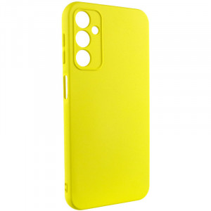 Чехол Silicone Cover Lakshmi Full Camera (A) для Samsung Galaxy A05s Желтый / Flash