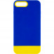 Чохол TPU+PC Bichromatic для Apple iPhone 7 plus / 8 plus (5.5") Navy Blue / Yellow
