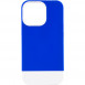 Чехол TPU+PC Bichromatic для Apple iPhone 13 Pro (6.1") Navy Blue / White