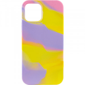 Чехол Silicone case full Aquarelle для Apple iPhone 13 Pro (6.1