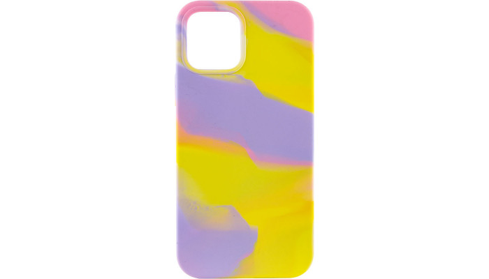 Чехол Silicone case full Aquarelle для Apple iPhone 13 Pro (6.1