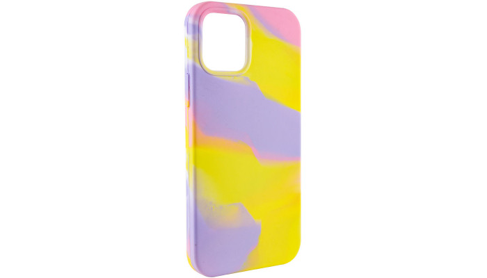 Чехол Silicone case full Aquarelle для Apple iPhone 13 Pro (6.1