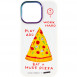 TPU+PC чохол Funny pictures with MagSafe для Apple iPhone 13 Pro Max (6.7") Pizza
