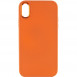 TPU чехол Bonbon Metal Style для Apple iPhone XR (6.1") Оранжевый / Papaya