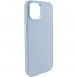 TPU чохол Bonbon Metal Style для Apple iPhone 12 Pro Max (6.7") Блакитний / Mist blue