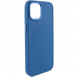 TPU чехол Bonbon Metal Style для Apple iPhone 12 Pro Max (6.7") Синий / Denim Blue