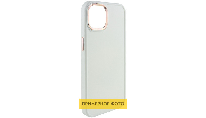 TPU чехол Bonbon Metal Style для Samsung Galaxy A12 Белый / White - фото