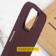 TPU чохол Bonbon Metal Style для Samsung Galaxy A12 Бордовий / Plum - фото